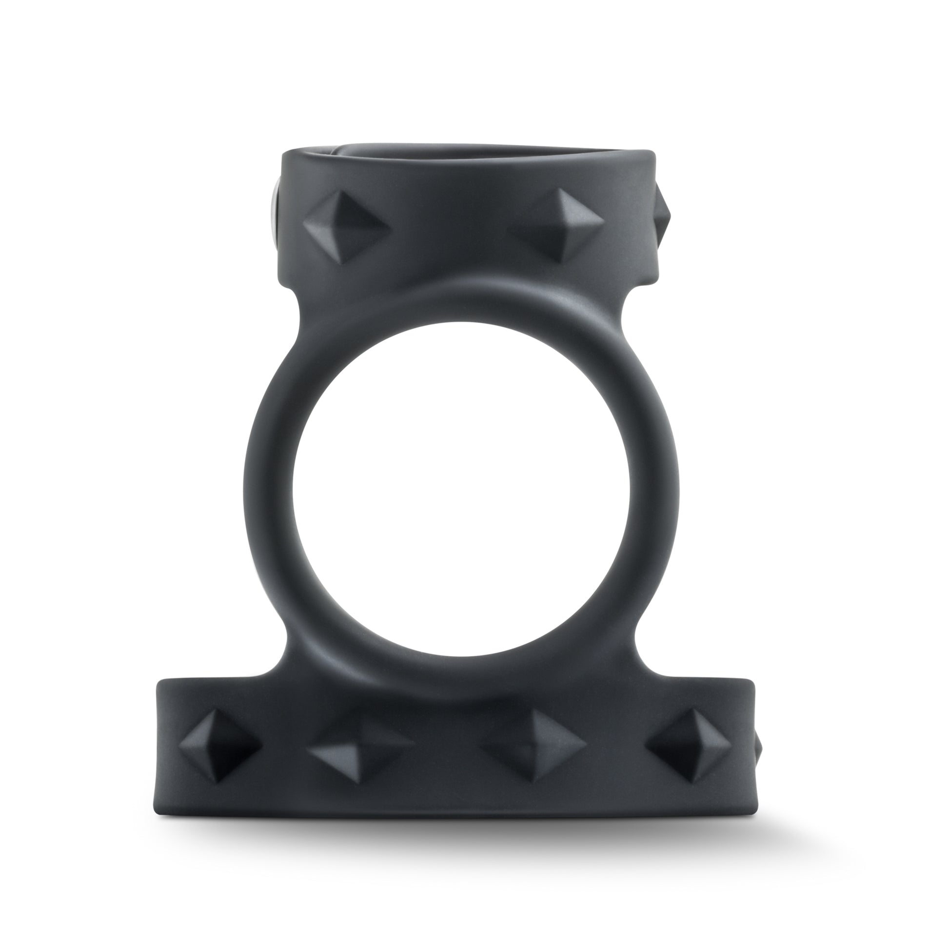 Performance - Vs8 - Silicone Double Cock & Ball Strap - Black by Blush