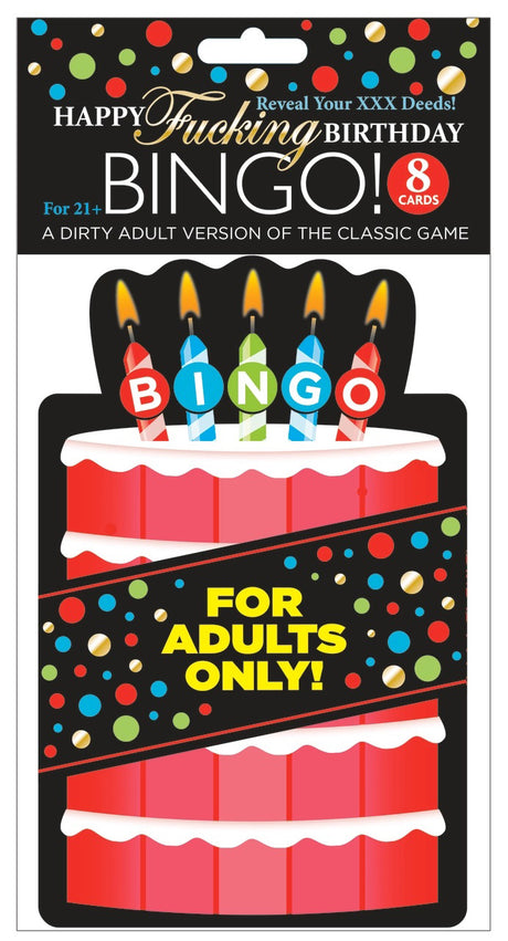 Little Genie Blowout Bingo — Adult Birthday Party Game - LG-BG105