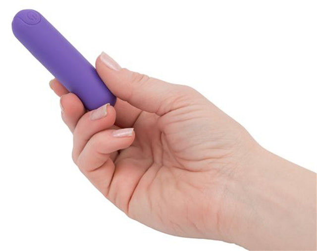 BMS Factory Power Bullet Essential 3.5" Rechargeable Bullet - Purple - BMS5715-3