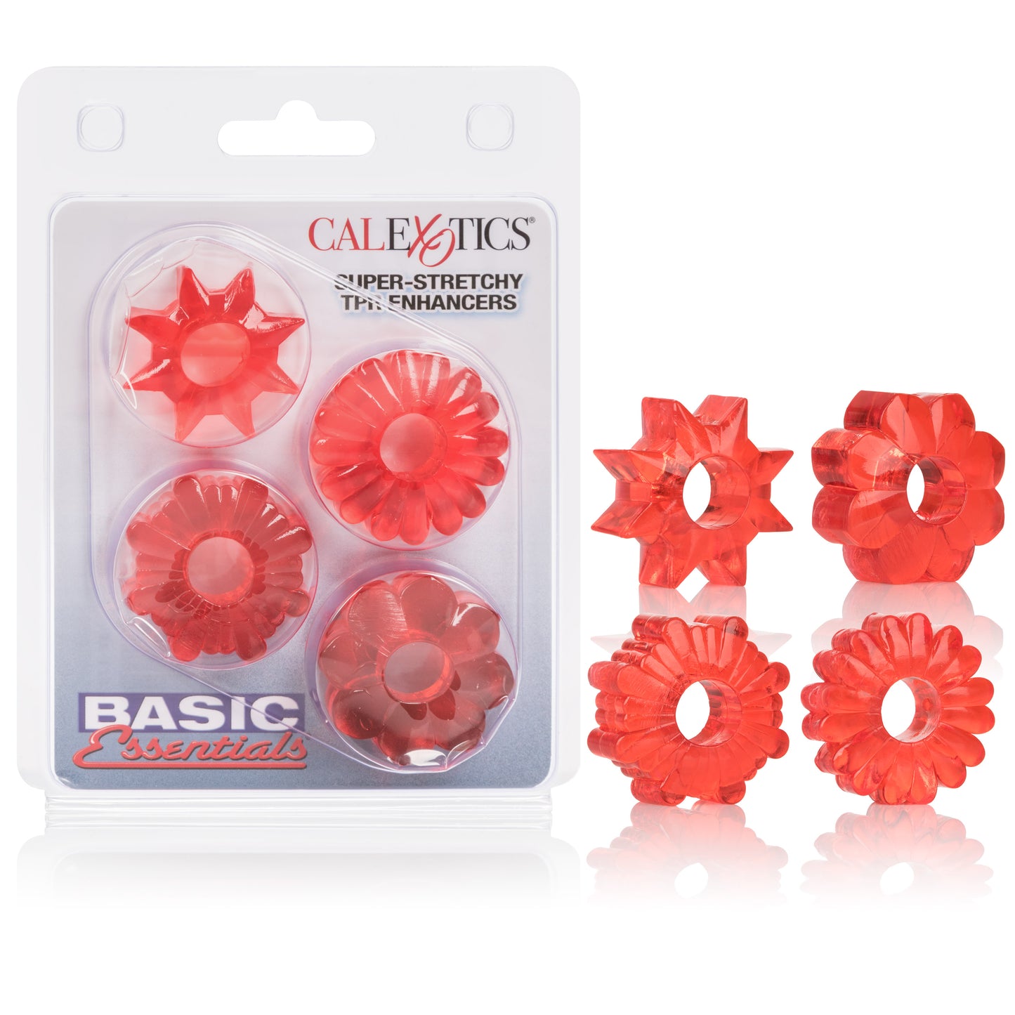 Basic Essentials 4 Pack - Red by CalExotics