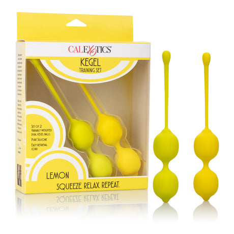 Kegel Training Set Lemon by CalExotics