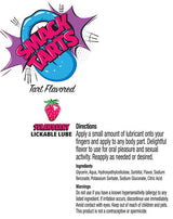 Smack Tarts Lube 3ml Pouch Display 36pc - Sour Strawberry