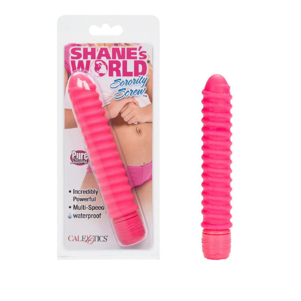 Shanes World Sorority Screw Vibe - Pink by CalExotics