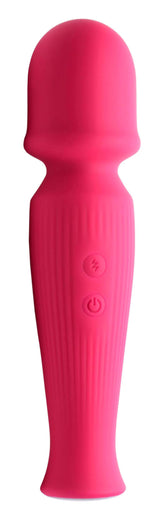 Curve Toys Silicone Wand Massager — Magenta, 6.6 in - CN-04-0751-50