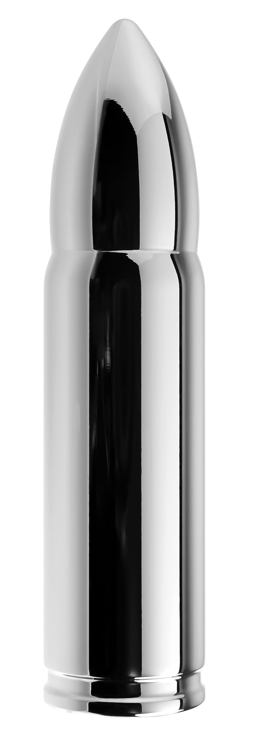 Evolved Novelties Full Metal Love Bullet Vibrator, Silver - ZE-RS-1027-2