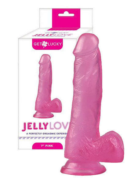 Jelly Love 9" Dildo - Pink