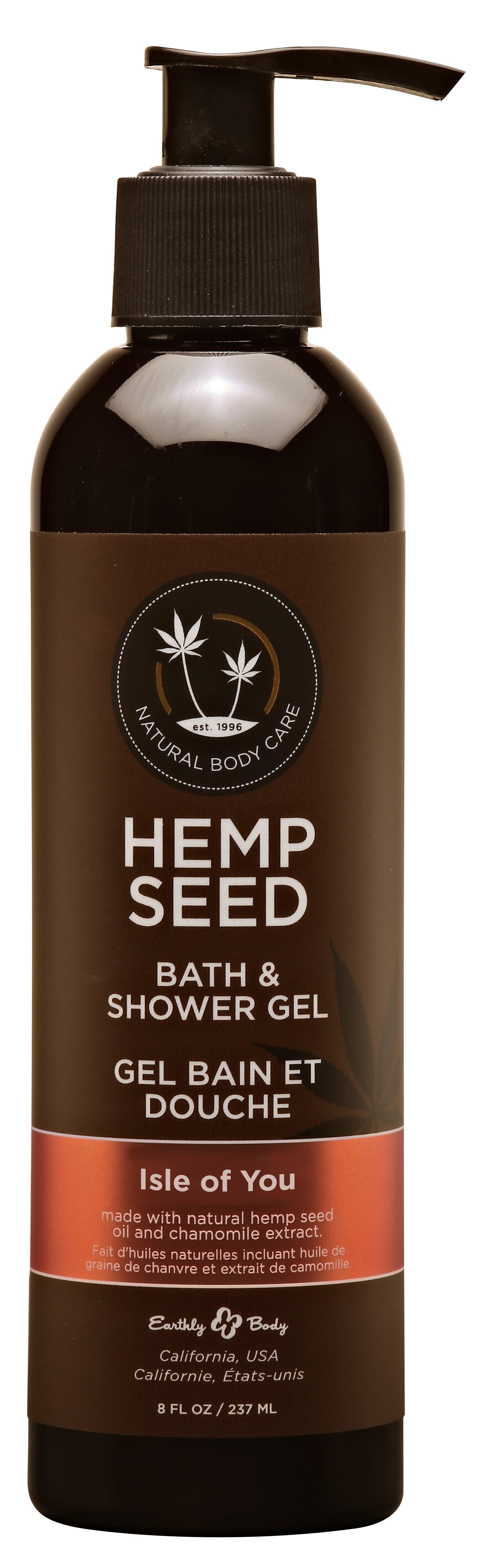 "Hemp Seed Bath and Shower Gel  Isle of You - 8 Oz./ 237ml EB-SG052"
