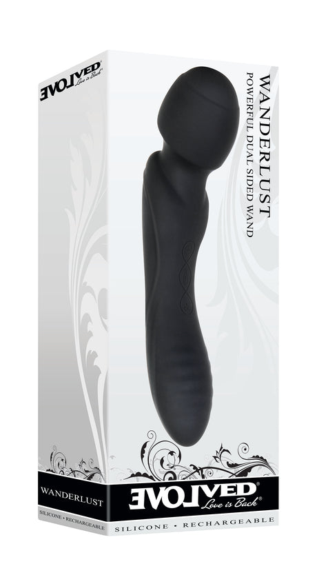 Evolved Novelties Wanderlust Double-Ended Silicone Rechargeable Vibrator - EN-RS-2230-2