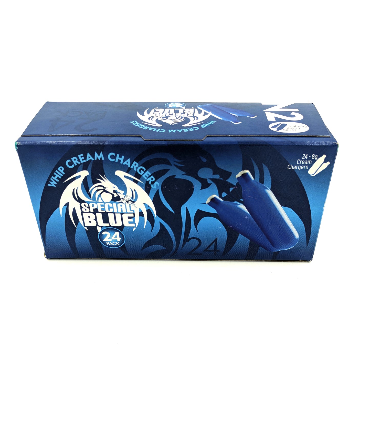 Special Blue Whip Cream Chargers - 24 Count by J.S. Marketing