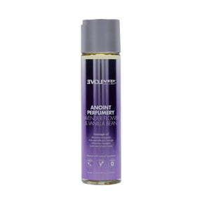 Evolved Novelties Anoint Parumery Lavender & Vanilla Bean Massage Oil, 4 oz - EN-LQ-4431-2