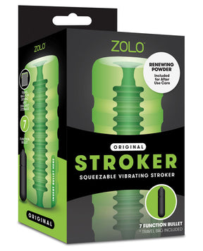 ZOLO Original Squeezable Vibrating Stroker by ZOLO