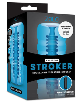 ZOLO Backdoor Squeezable Vibrating Stroker by ZOLO