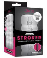 ZOLO Girlfriend Squeezable Vibrating Stroker by ZOLO