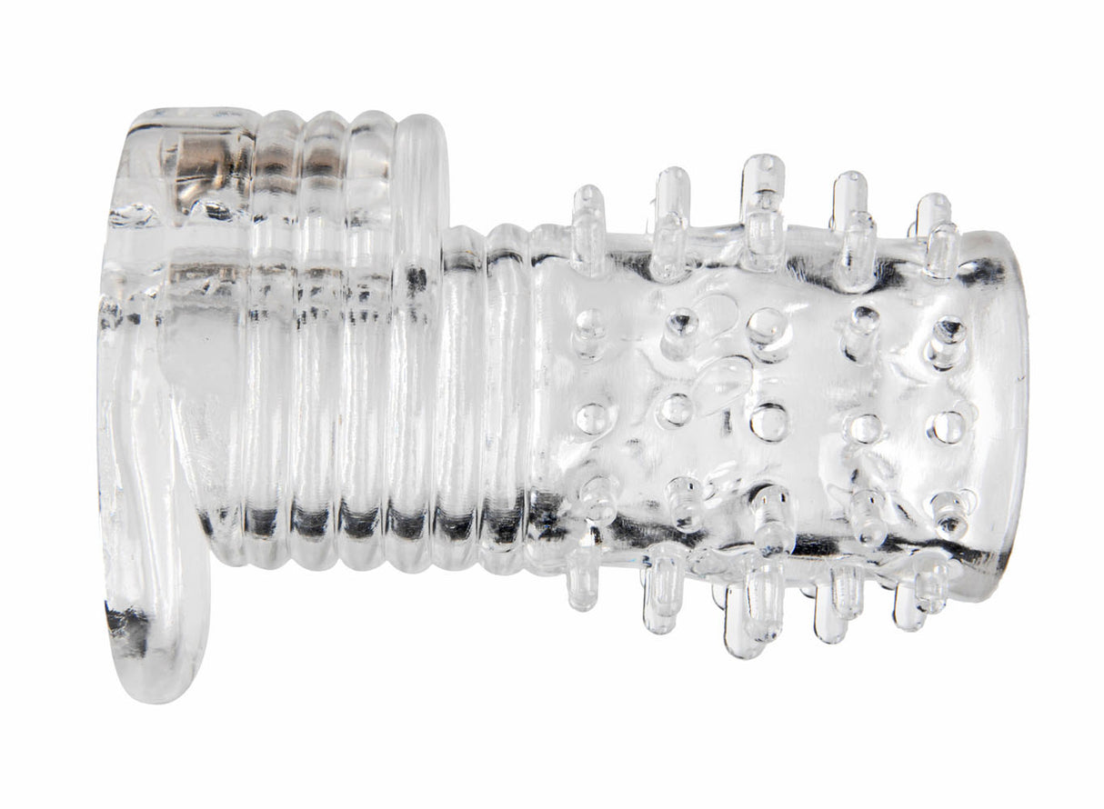 "Clear Sensations Vibrating Textured Sleeve SM-AE452"