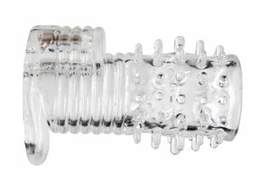 "Clear Sensations Vibrating Textured Sleeve SM-AE452"