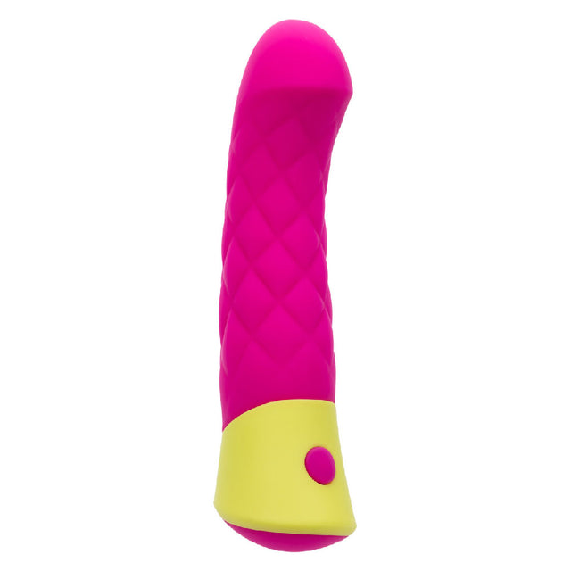 CalExotics Rave Quilted G Silicone Massager — Pink, 5.75 in - SE0605143