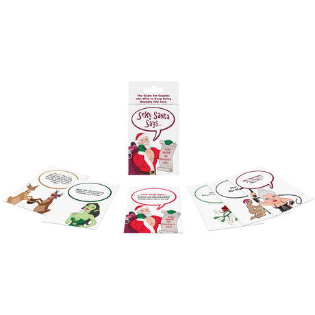 Kheper Games Sexy Santa Says Couples Card Game — 53 Cards - KG-BGC104