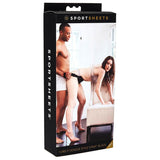 Sportsheets Doggie Style Strap — Black Cummerbund Harness - SS412-01