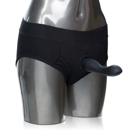 CalExotics Packer Gear Black Brief Harness — XL/2XL - SE1575203