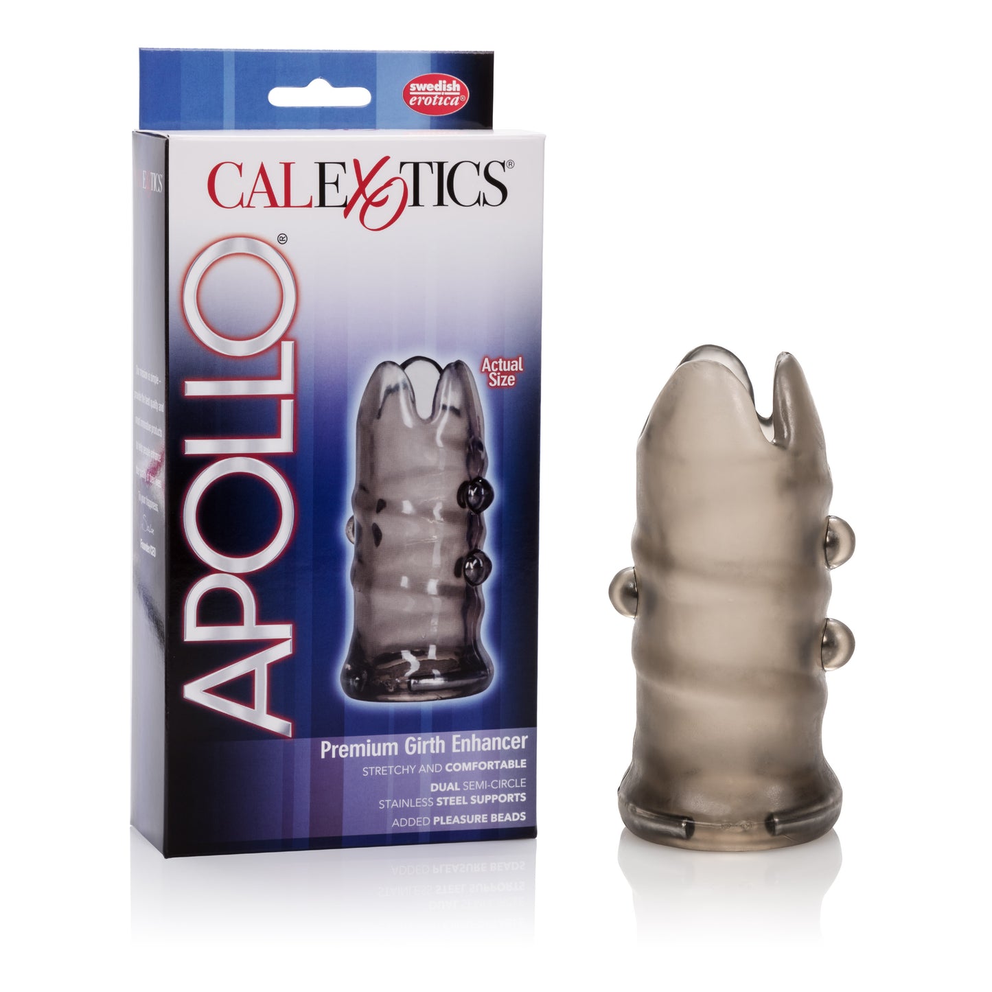 Apollo Premium Girth Enhancer - Smoke by CalExotics