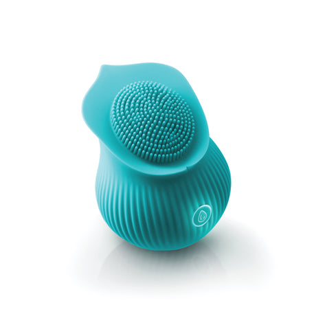 nsnovelties INYA Bloom Rechargeable Clitoral Vibe — Teal - NSN-0554-77