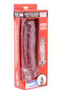 XR Brands Clear Realistic Penis Enhancer & Ball Stretcher - SM-AF697