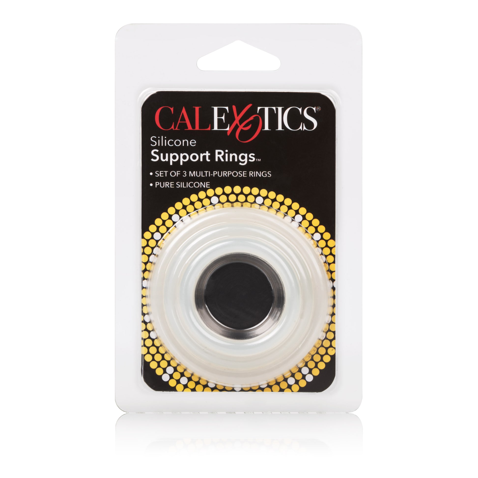 Silicone Support Rings - Clear by CalExotics