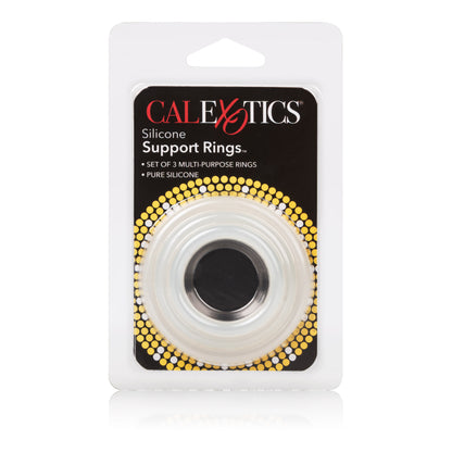 Silicone Support Rings - Clear by CalExotics