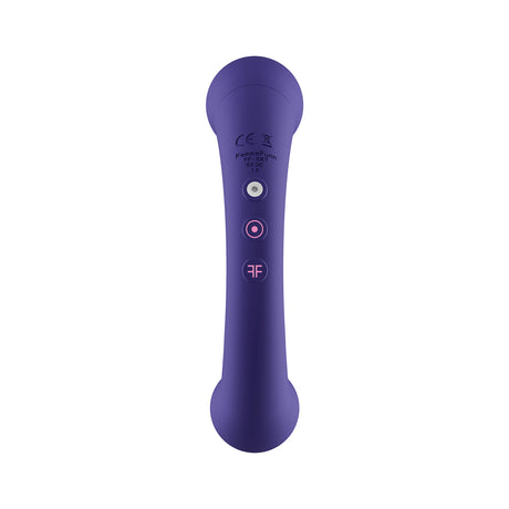 Femme Funn Aluna Mini Dual-Action Vibrator — Dark Purple - FF-1057-2D