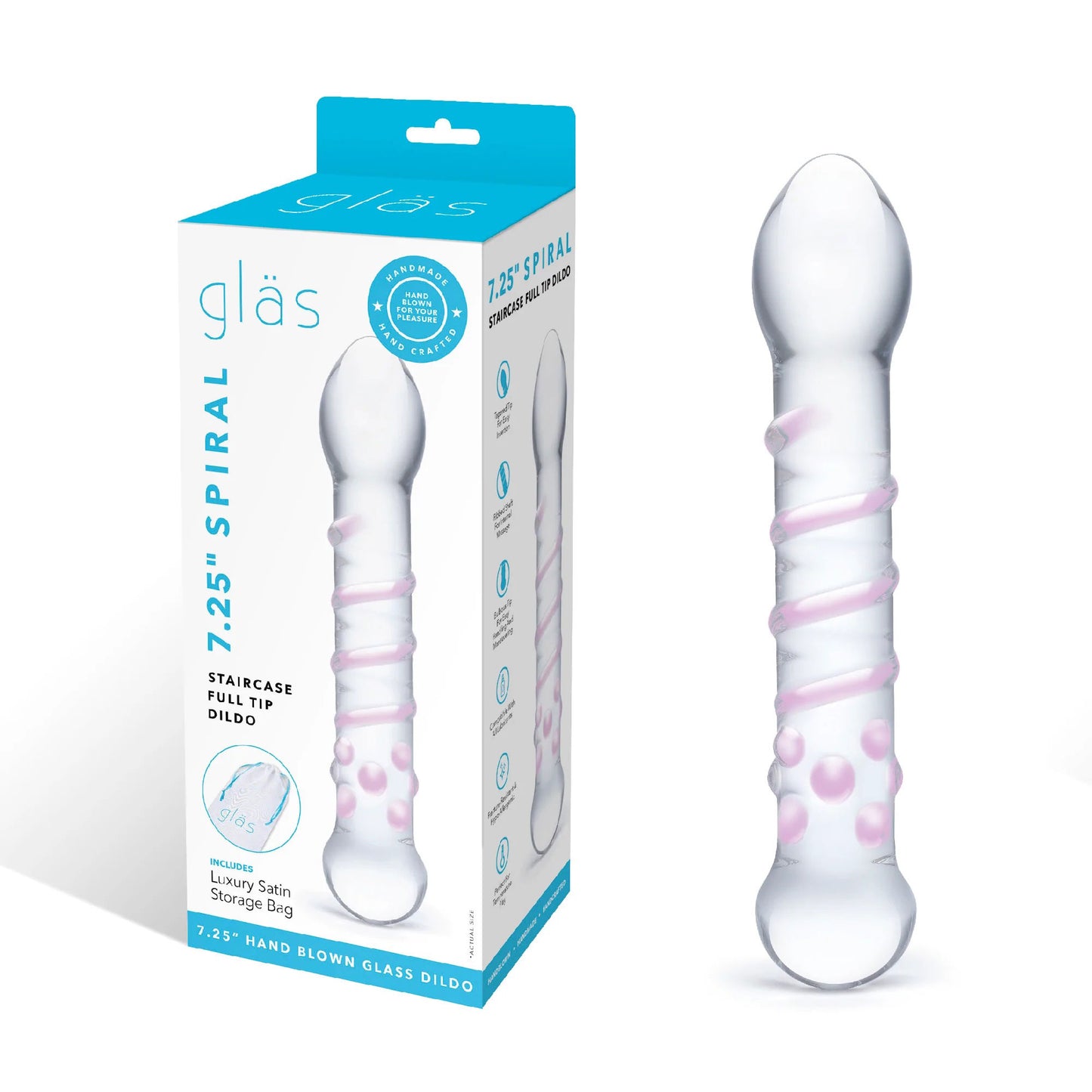 Spiral Staircase Full Tip Dildo by Electric Novelties