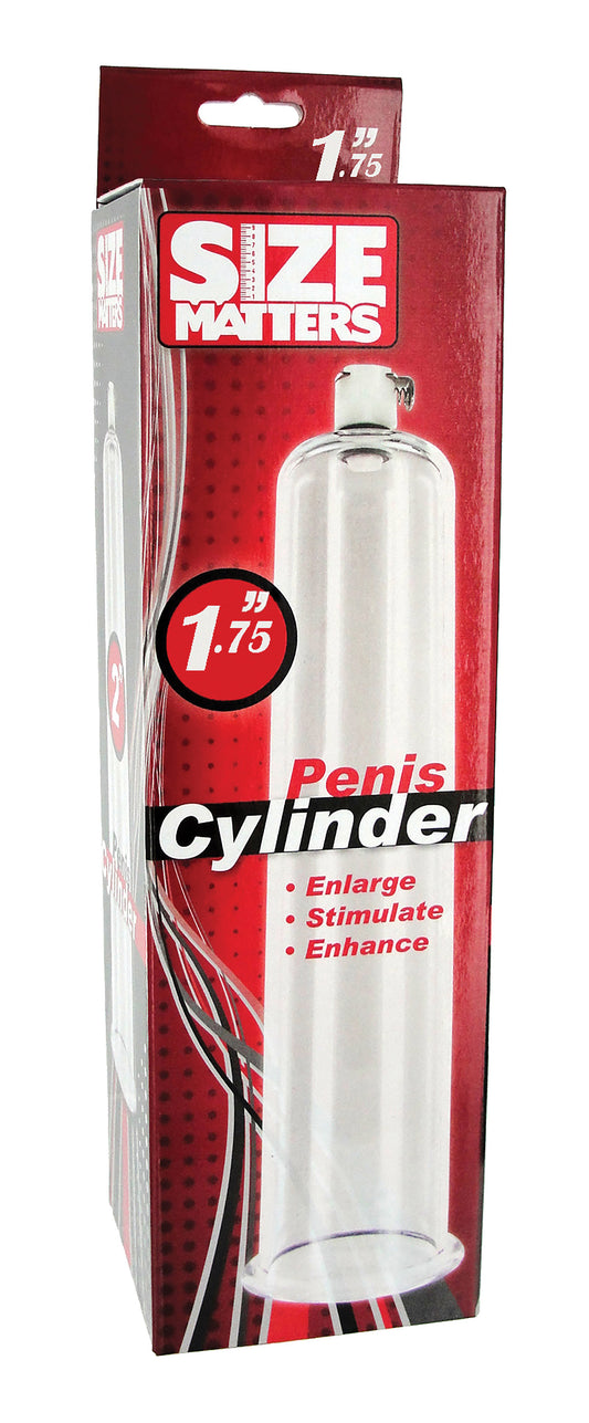 XR Brands Penis Pump Cylinder — 1.75 in × 9 in (Single) - SM-JC349-9175