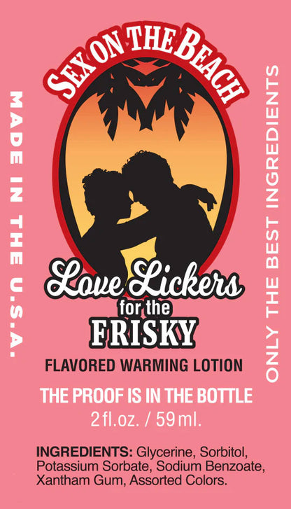Love Lickers Massage Oil - Virgin Strawberry - 1.76 Fl. Oz. by Little Genie