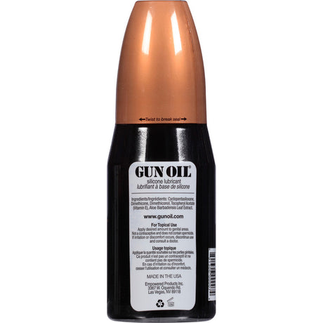 Gun Oil Silicone Lubricant - 8 Oz.