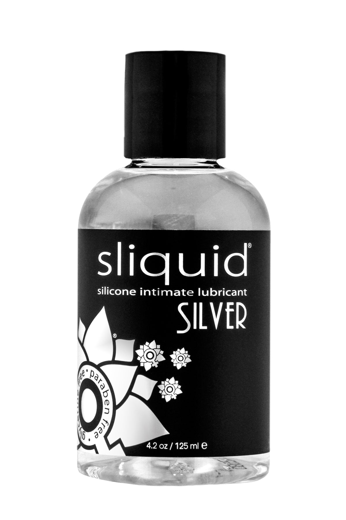 Sliquid Naturals Silver Silicone Lubricant — 4.2 fl oz - SLIQ002