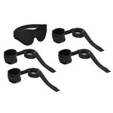 Sportsheets Beginner's Bondage Fantasy Kit — 4 Restraints & Blindfold - SS350-01