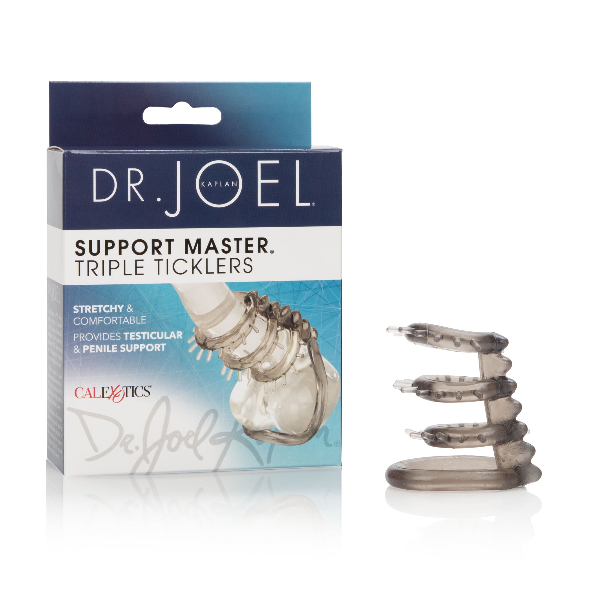 Dr. Joel Kaplan Support Master Triple Ticklers - Smoke by CalExotics