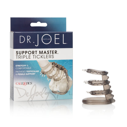 Dr. Joel Kaplan Support Master Triple Ticklers - Smoke by CalExotics
