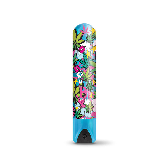 Global Novelties Buzzed Higher Power Rechargeable Bullet Vibrator — Stoner Chick - GN-1000103