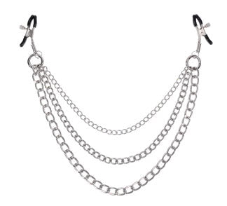 Sportsheets Signature Interchangeable Nipple Jewelry, Silver - SS68119
