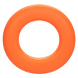 CalExotics Alpha Liquid Silicone Prolong Large Ring — Orange, 1.25 in - SE1491552