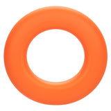 CalExotics Alpha Liquid Silicone Prolong Large Ring — Orange, 1.25 in - SE1491552