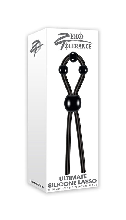 Ultimate Silicone Lasso - Black by Evolved Novelties