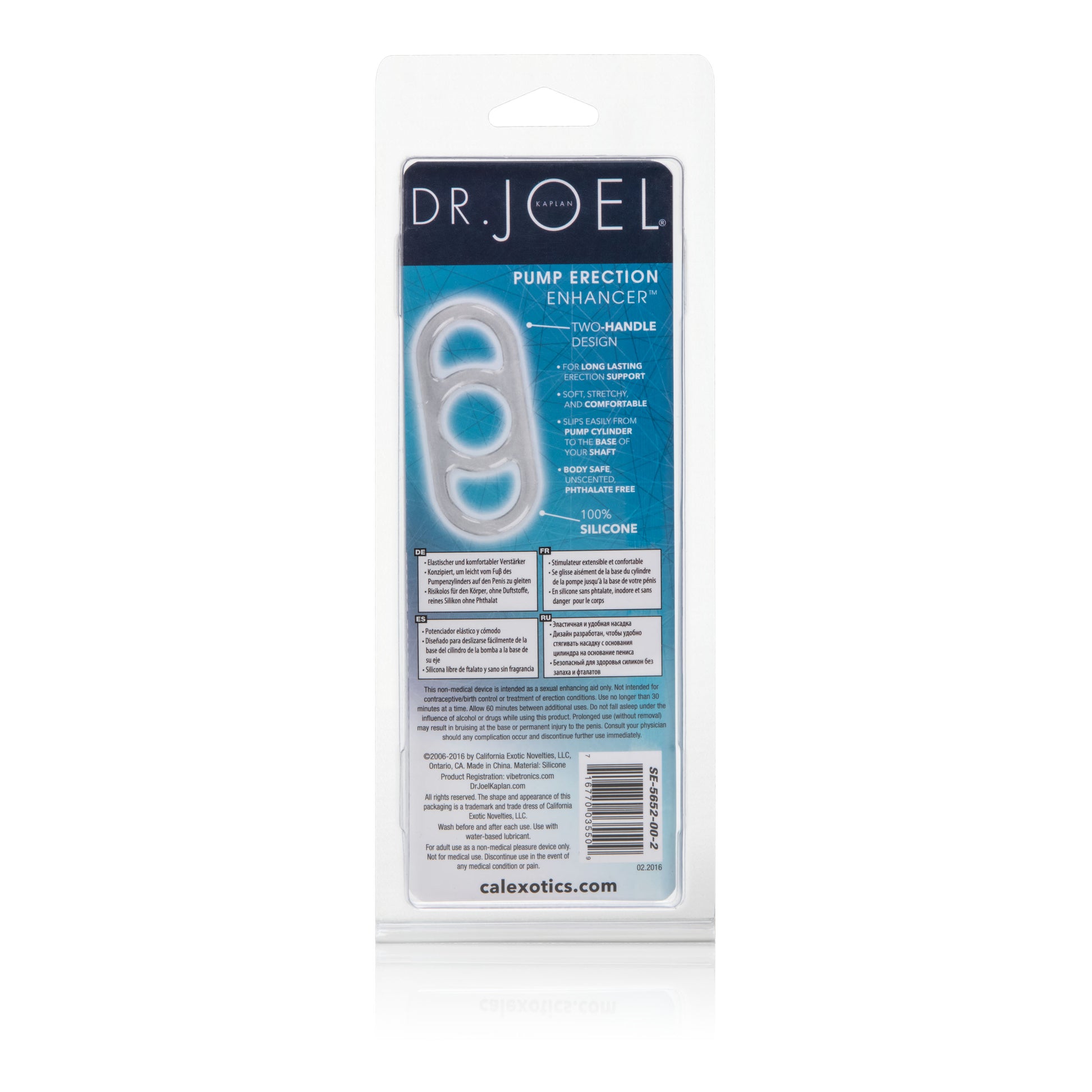 Dr. Joel Kaplan Pump Erection Enhancer - Clear by CalExotics