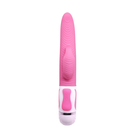 Pretty Love Antonie Twisting Rabbit Vibrator, Pink — 10.44 in - BW-063009