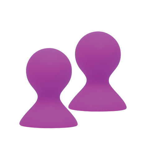 Icon Brands The 9's Silicone Nipple Pumps, Purple - ICB2311-2