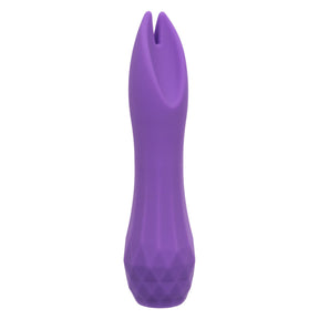 CalExotics Gia Dual Flicker Vibrator — Purple, 6" - SE4365553
