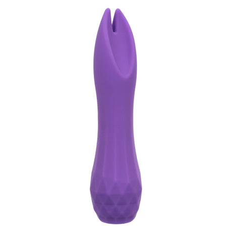CalExotics Gia Dual Flicker Vibrator — Purple, 6" - SE4365553