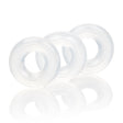 "Set of 3 Silicone Stacker Rings SE1434802"
