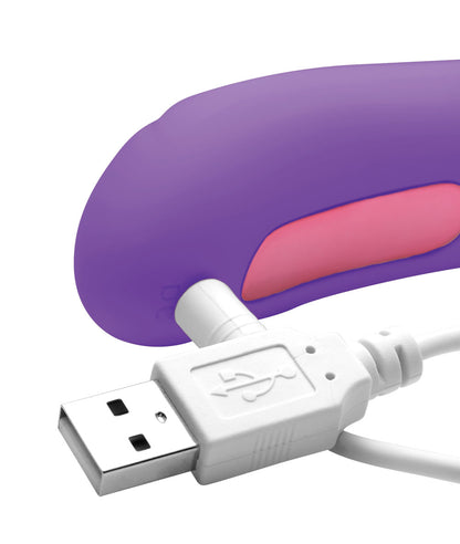 Shegasm Petite Focused Clitoral Stimulator - Purple by XR Brands
