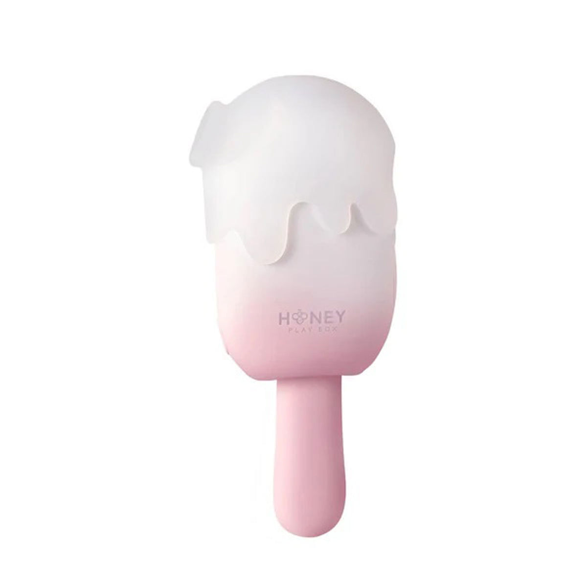 Honey Play Box Bite Me Cream Pop Stimulator — Pink, 5.83" - H-VS-07-960PI
